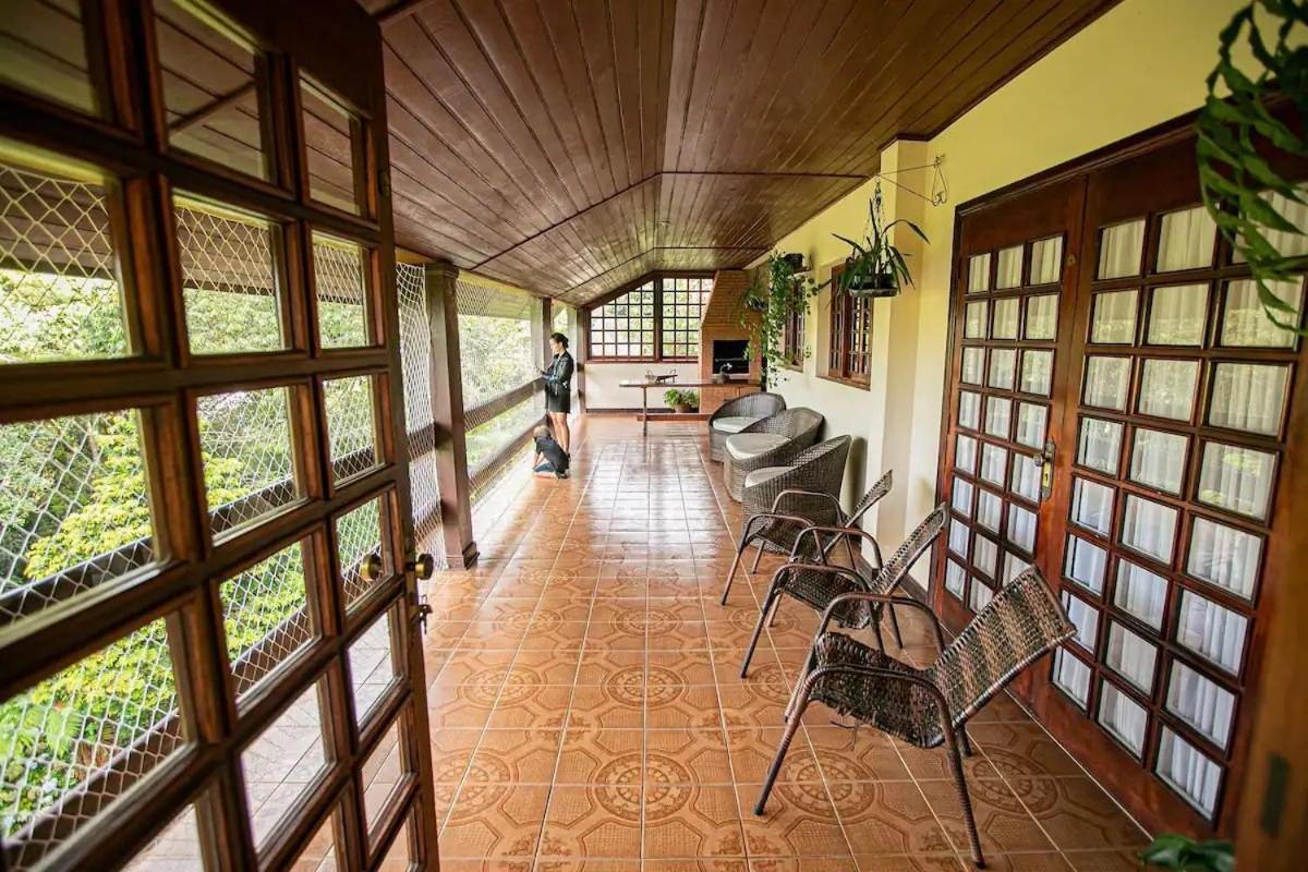 Campos do JordãoCasa Nas Montanhas Com Ofuro别墅 外观 照片