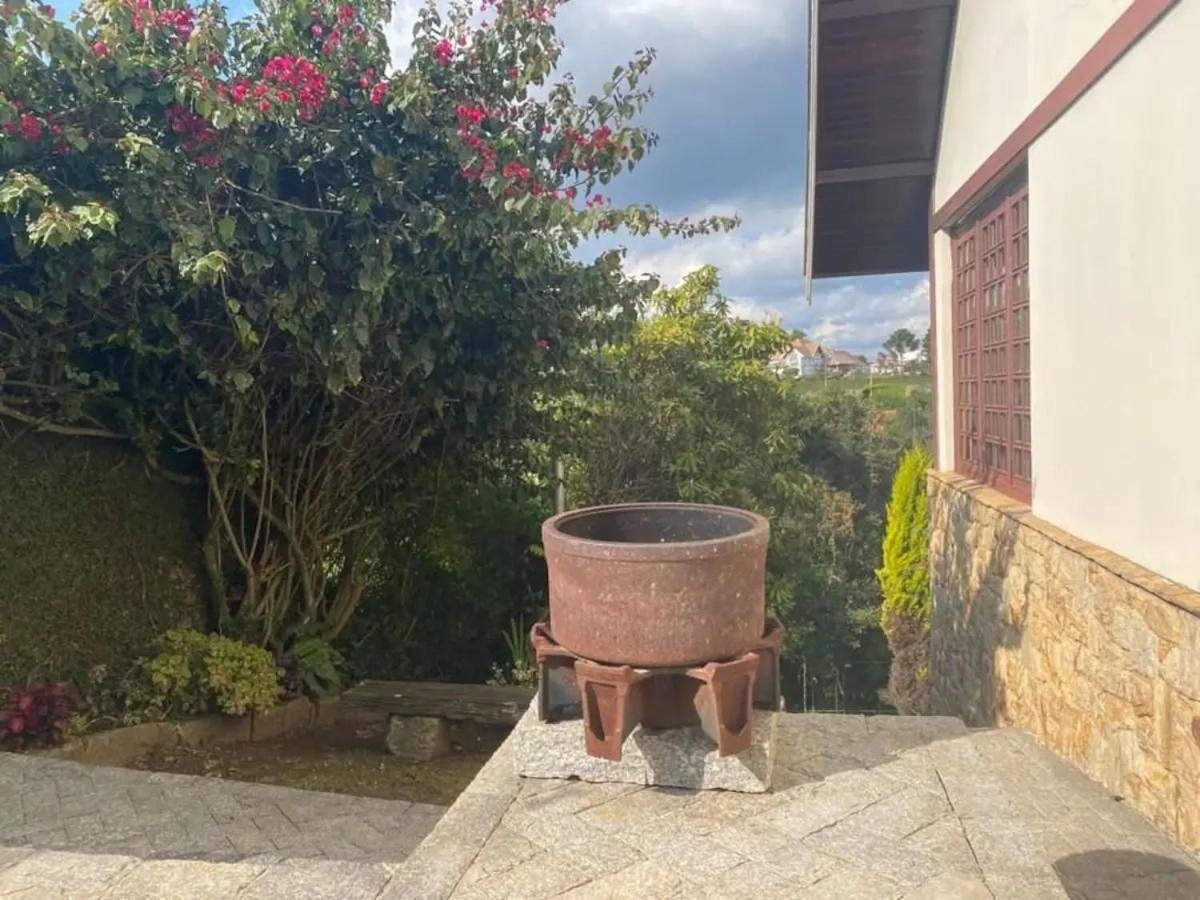 Campos do JordãoCasa Nas Montanhas Com Ofuro别墅 外观 照片
